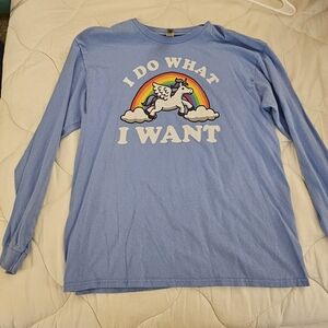 Blue Unicorn Shirt